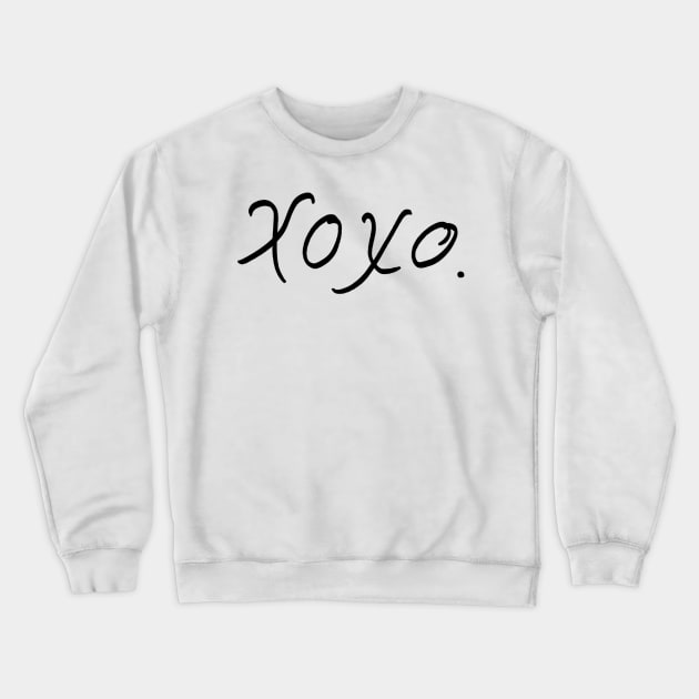 xoxo. Crewneck Sweatshirt by ghjura